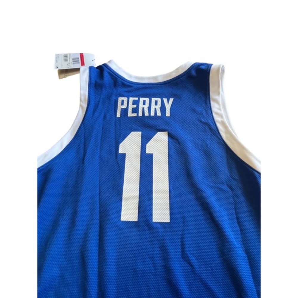 Nike Kentucky Wildcats Khalil‎ Perry 11 Basketball Jersey Blue Mens Large NEW - Picture 6 of 7